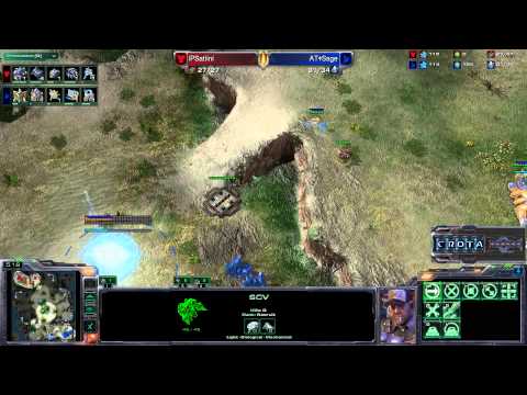 Sage (P) vs Satiini (T) - G3 - StarCraft  2 - SC1882