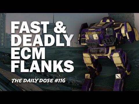 Backstabbing with the U-AC5 & ECM Cicada CDA-3M -  Mechwarrior Online - The Daily Dose #116