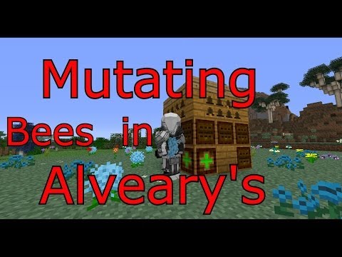 FTB Tutorial how to get 100% mutation rate with bees without getting swamers