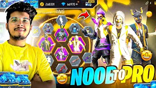 Free Fire I Got New Pokemon Pet In Noob Id Spending Diamonds To Get All Rare Items -Garena Free Fire