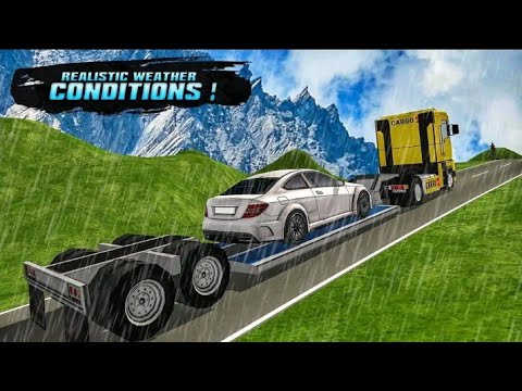 Offroad Cargo Truck Driver Uphill Logging Truck 3D