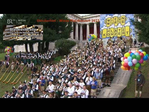 Oktoberfest - Wiesn Platzkonzert 2023 (komplette Sendung im BR ∙ Bayerischer Rundfunk)