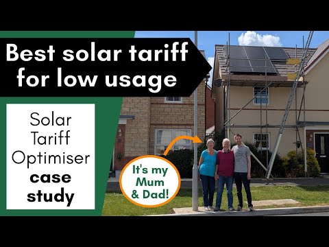 What's the best solar tariff for a low usage house?