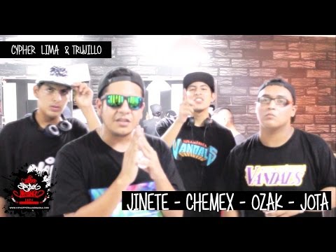 CYPHER HIP HOP PERUANO MAS NA - Jota, Jinete, Chemex, Ozak
