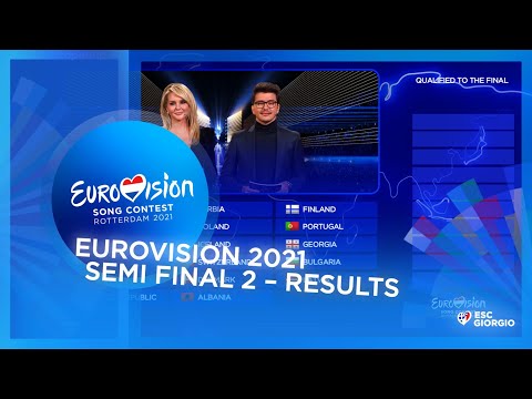 The exciting qualifiers announcement of the second Semi-Final - Eurovision 2021