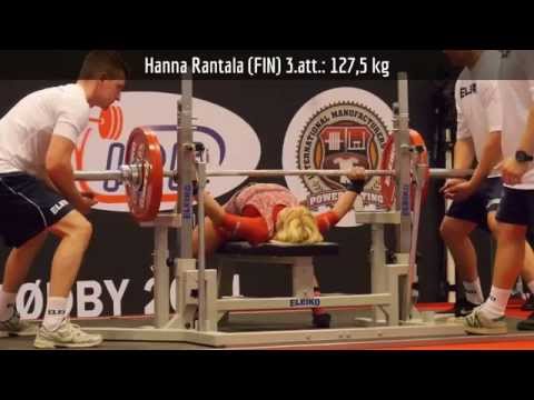 Open Women's class: -52 kg - 2014 IPF World Benchpress Championships