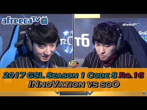 [2017 GSL Season 1]Code S Ro.16 Group B Match2 INnoVation vs soO