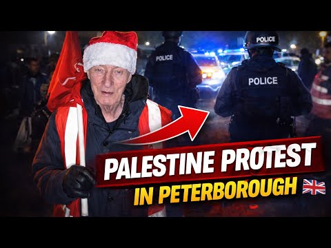 Peterborough Public Gathering | Police Presence Outside HMP 👀🚔 