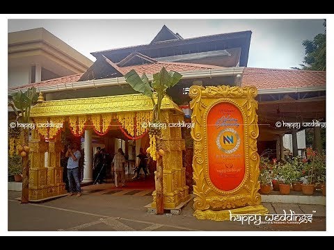 Grand wedding decoration in Trivandrum club