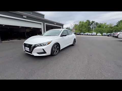 Carfive - White 2021 Nissan Sentra SV FWD Sedan 5 Passenger
