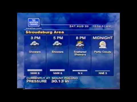 WeatherSTAR XL - 8/30/2003, 10:58AM