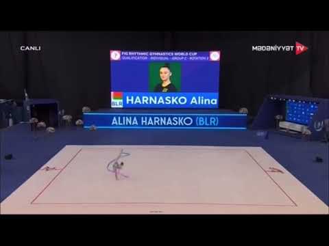 Alina Harnasko ribbon AA WCBaku 2021
