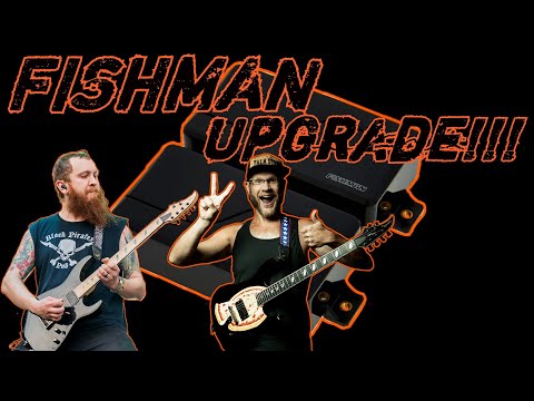 Duvell Baritone Upgrade!!! Fishman Fluence Killswitch Engage Pick Ups!!!