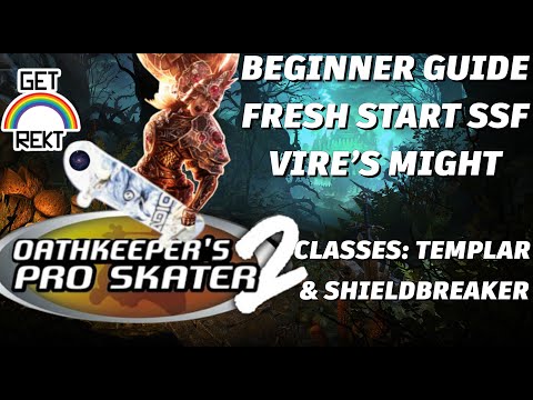 Grim Dawn Beginner Guide - Vire's Might Skater Templar & Shieldbreaker [HC viable]