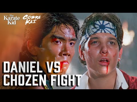 Daniel vs. Chozen: Final Fight Scene | The Karate Kid Part II (Ralph Macchio, Yuji Okumoto)