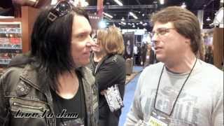 Lizzy Borden - NAMM 2013 - Discussing his favorite rock guitar riffs