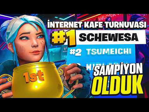 Valorant'ta İNTERNET KAFE Turnuvasına Katılıp ŞAMPİYON OLDUK!