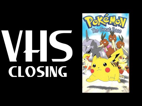 Closing to Pokémon: The Great Race 1999 VHS