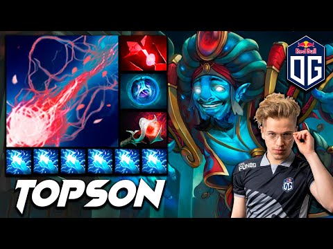 OG.Topson Storm Spirit Electro God - Dota 2 Pro Gameplay [Watch & Learn]