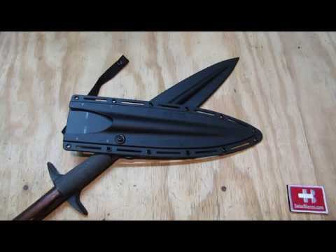 cold steel boar spear & sheath - clearance with the shaft