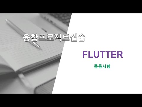 융합프로젝트(플러터)