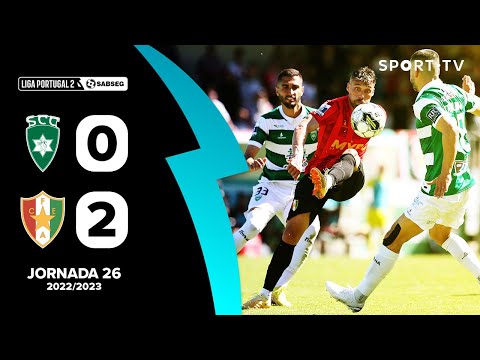 Resumo: SC Covilhã 0-2 Estrela Amadora - Liga SABSEG | SPORT TV