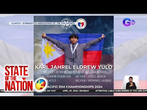 Pilipinas, wagi ng 8 medals sa 2024 Pacific Rim Championships SONA