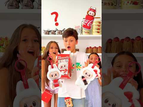 Who Got the Secret LABUBU? 👀😈 #unboxing #labubu