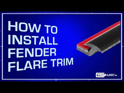 How to Install Fender Flare Trim