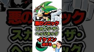 闇落ちソニック!? 「スカージ・ザ・ヘッジホッグ」がイケメン過ぎる