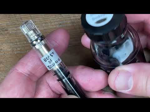 🟢 Ink & Paper Test - Pure Pens "Beast of Bodmin", on Filofax new improved paper.