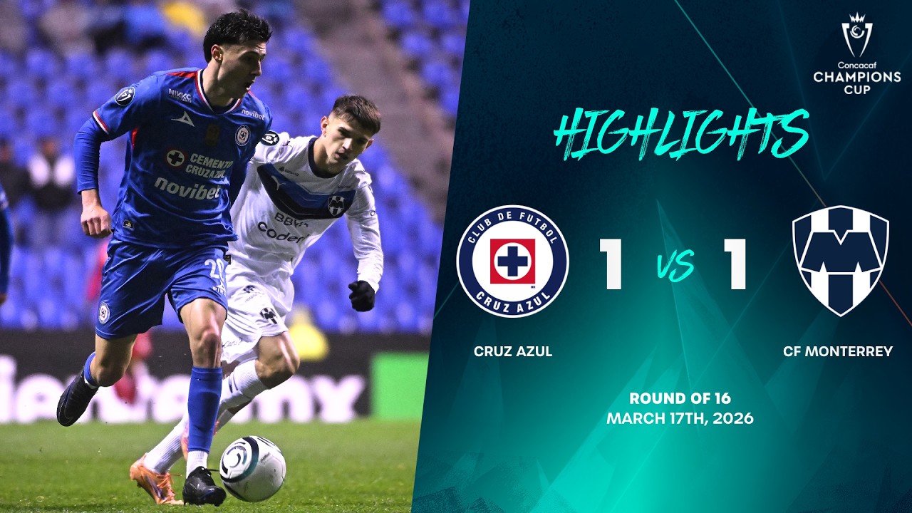 Cruz Azul vs CF Monterrey Highlights