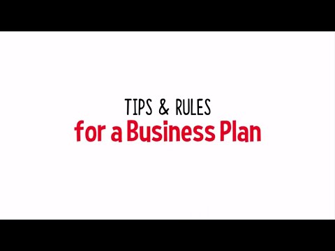 Business Plan - A Lean approach in 10 Points
