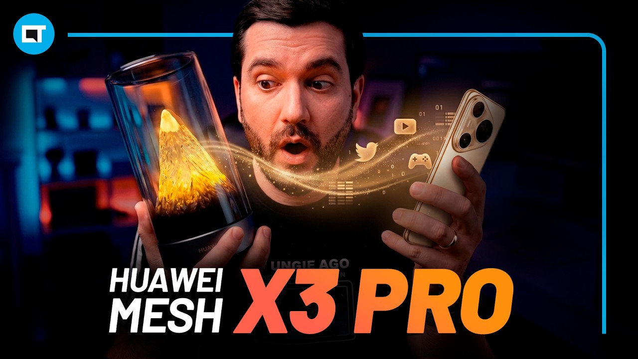 Huawei Mesh X3 Pro: Wi-Fi 7 com design premium que promete acabar com pontos cegos