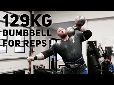 PR 284LBS CYR DUMBBELL!! THOR & MARTINS LICIS!!