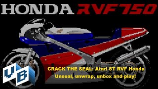Cracking the Seal: Atari ST RVF Honda unwrap, unbox and play