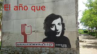 El año que mataron a Salvador Loquillo letra IES Sentmenat