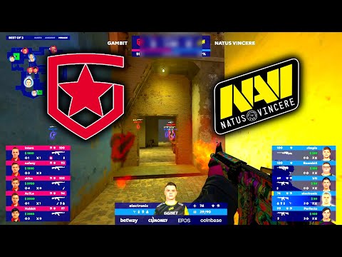 Gambit vs NAVI - BLAST Premier Spring Final 2021 - MIRAGE Highlights