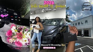 I BOUGHT MY DREAM CAR ! 2026 Tesla Model Y Juniper Delivery Day
