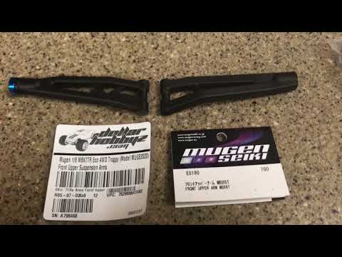 Associated RC8T3E upgraded parts review