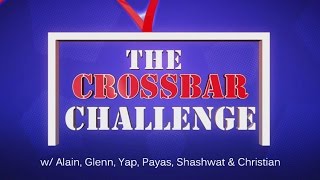 preview picture of video 'Crossbar Challenge with Alain, Glenn, Yap, Payas, Shaswat & Christian'