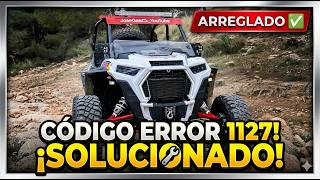 Error 1127 Polaris RZR Turbo Solution. RZR Error Code 1127 Turbo Fix