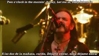 Motörhead - Fast and Loose [LIVE] subtitulada en español (Lyrics)