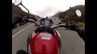 preview picture of video 'Motorcycling at Arthurs Pass, New Zealand'