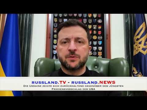 Die Ukraine zeigte sich zurückhaltend gegenüber dem jüngsten Friedensvorschlag der USA