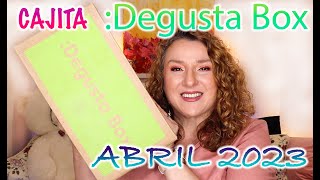 Cajita DEGUSTABOX ABRIL 2023. Vamos a ver lo qué trae! #degustabox