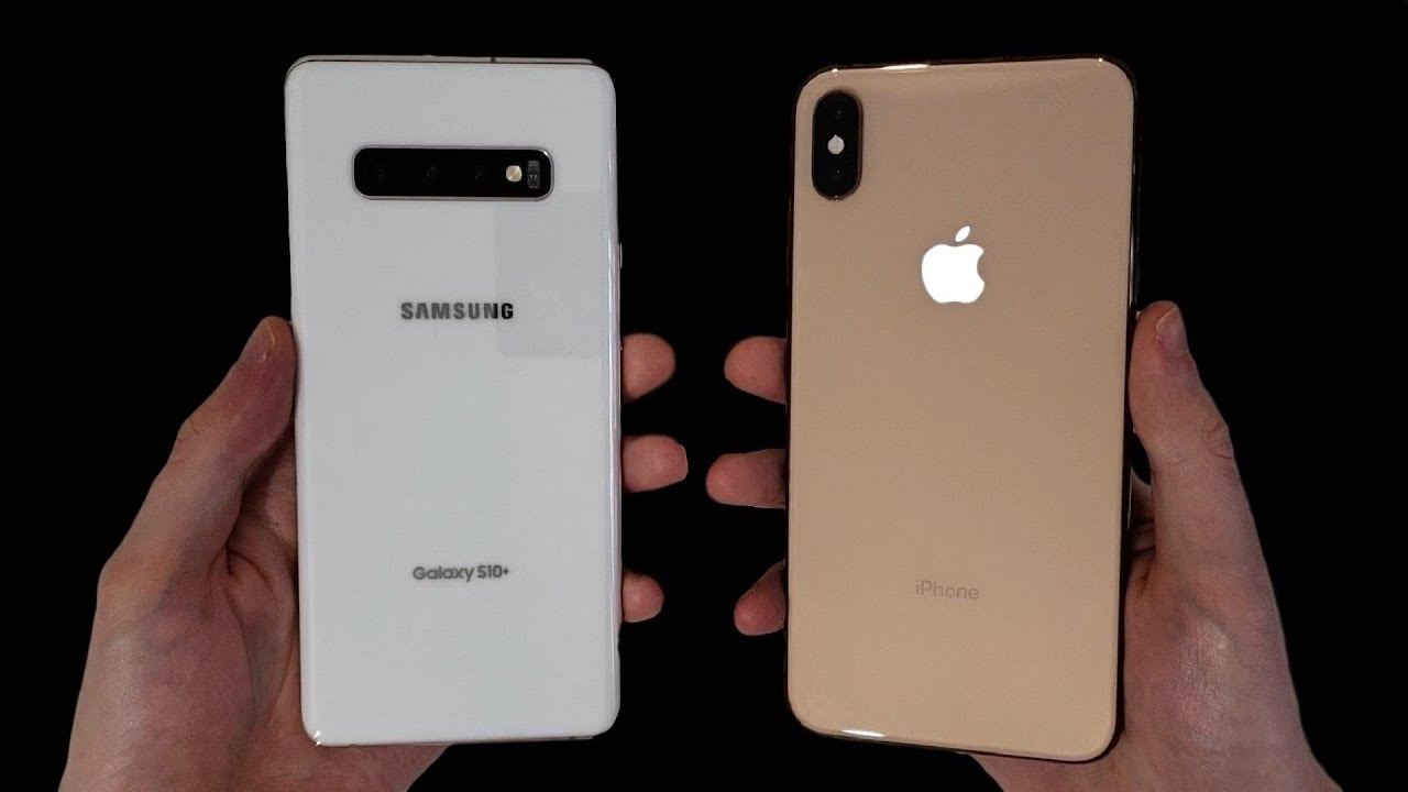 Samsung Galaxy S10+ vs iPhone XS Max Speed Test, Cameras & Speakers!