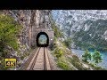 4K CABVIEW Capljina Sarajevo 99 Tunnels And 65 Bridges The Neretva River Canyon
