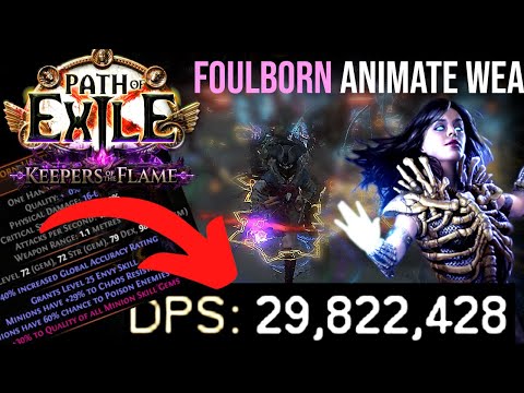 BEST CHEAP Minion Build in POE 3.27 | Animate Weapon Necromancer Path of Exile