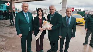 Düzce Protokolü Bayramda Halkla Buluştu